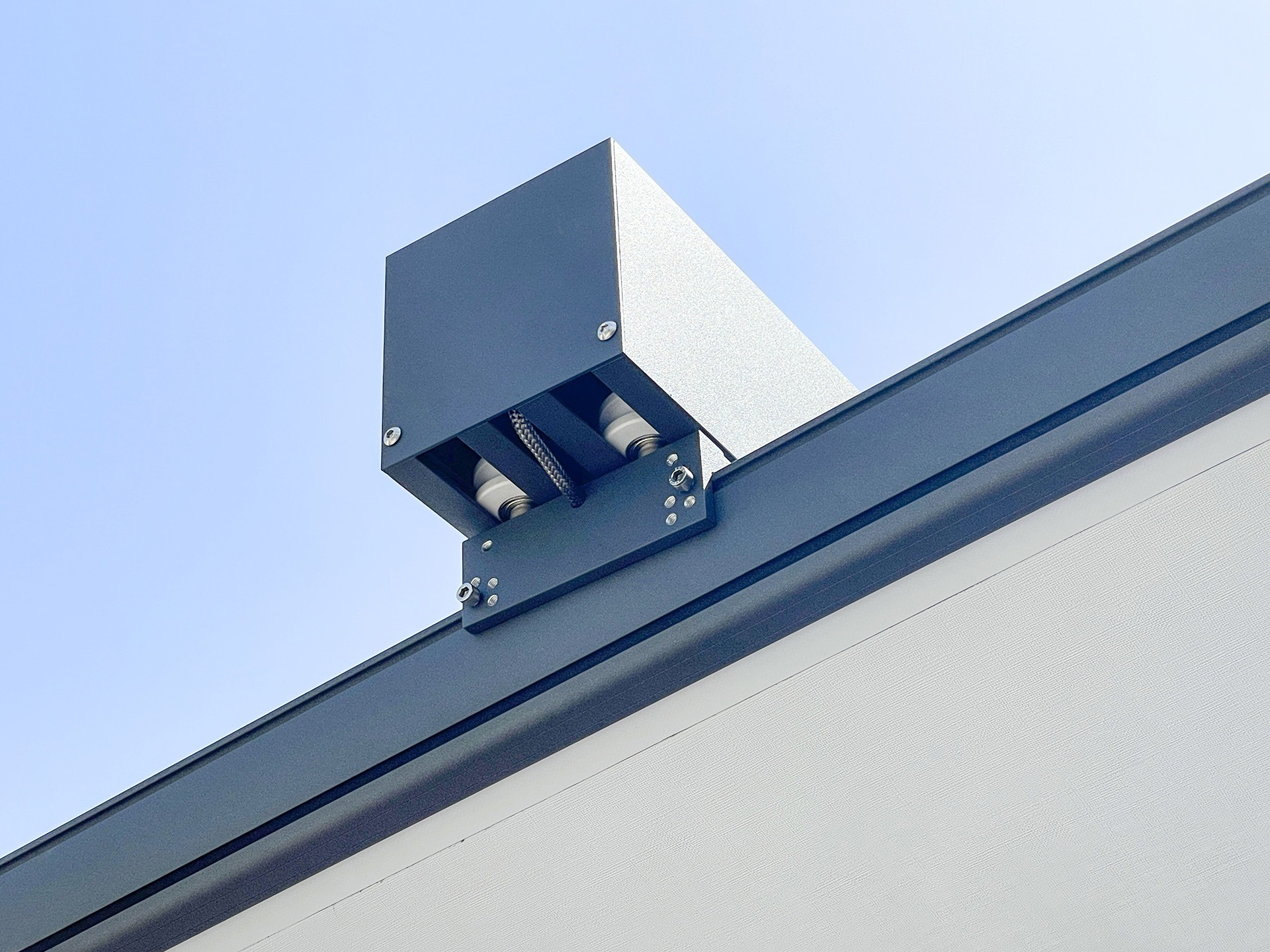 dettaglio vela ombreggiante