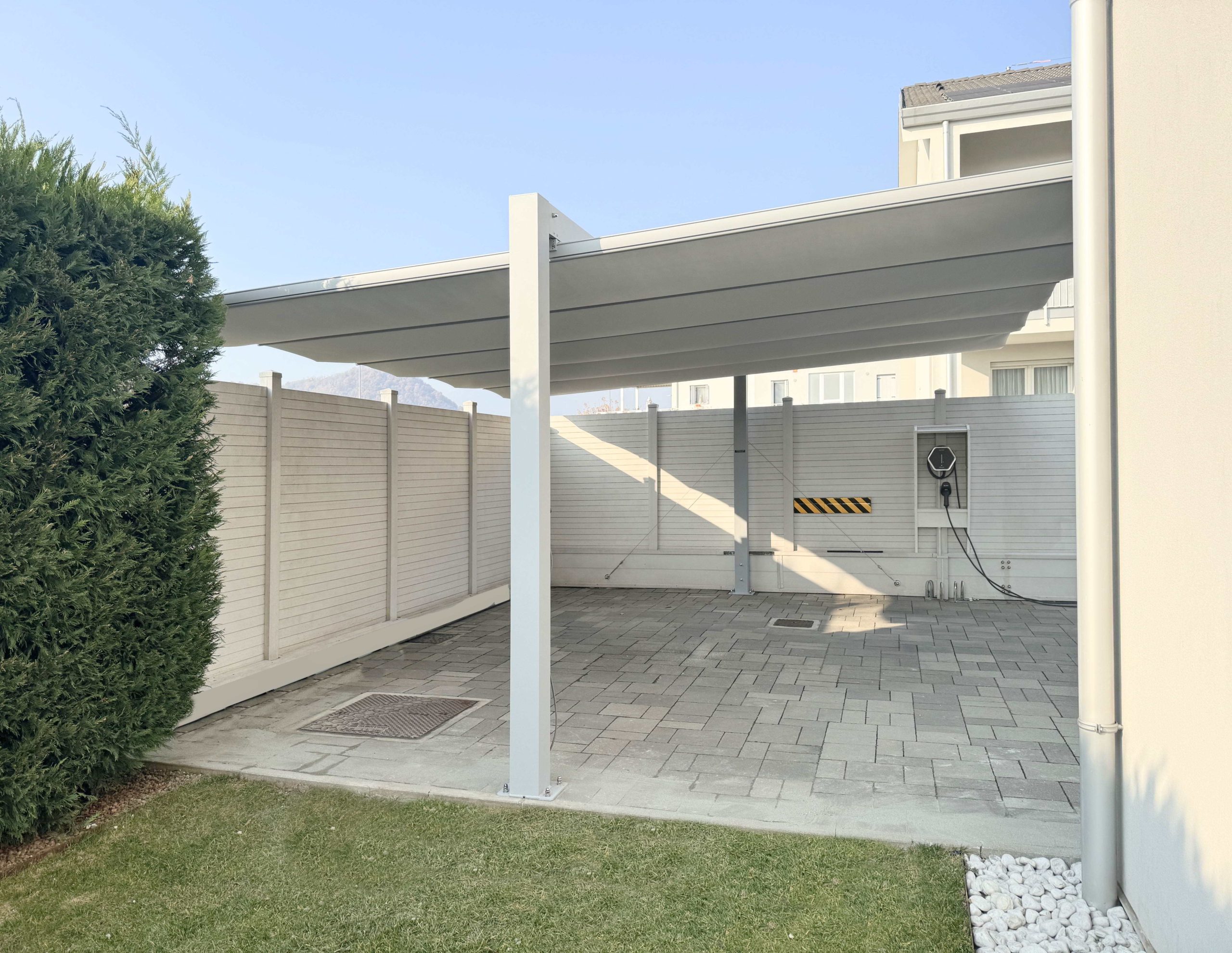 vela scorrevole per auto aperta